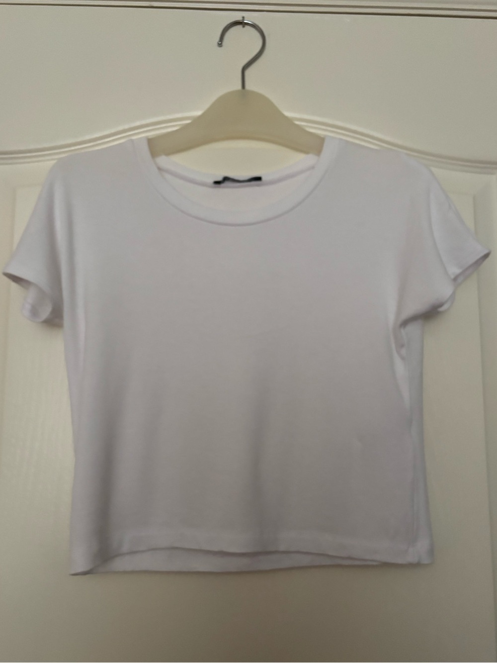 Zara Women's Short Sleeve Crew Neck Tee